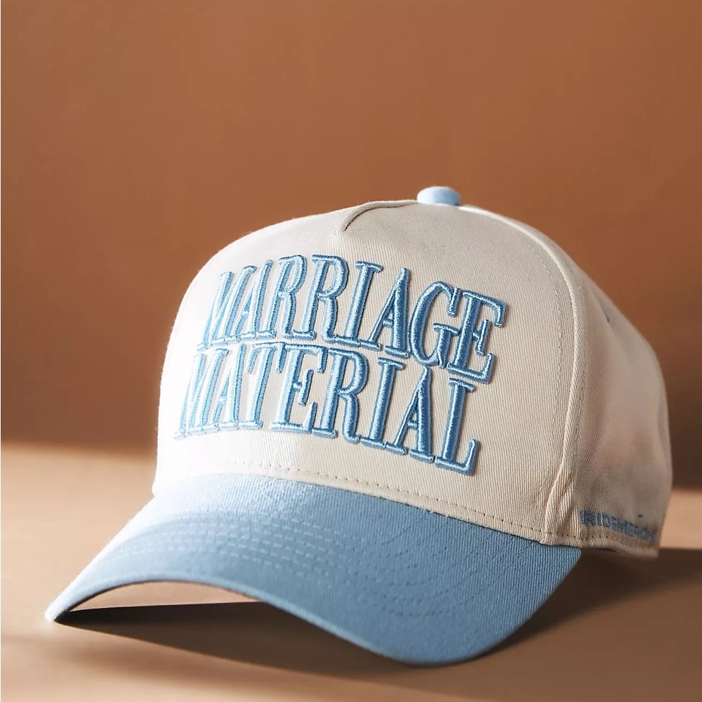 BRIDEMERCH Marriage Material Baseball Cap